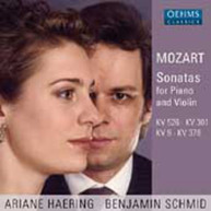 MOZART SCHMID HAERING - VIOLIN STAS K.625: STAS 301,309 & 387 CD