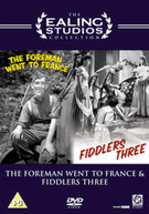 FOREMAN WENT TO FRANCE & FIDDLERS THREE (UK) DVD