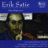 SATIE HOJER - COMPLETE PIANO MUSIC 1 CD