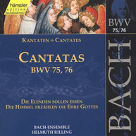 BACH GACHINGER KANTOREI RILLING - SACRED CANTATAS BWV 75 - SACRED CD