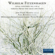 FITZENHAGEN - CONCERTO FOR CELLO & ORCHESTRA CD