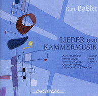 BOBLER WIND QUINTET 5 BEAUFORT KASTNER - LIEDER & CHAMBER MUSIC CD