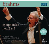 BRAHMS SKROWACZEWSKI - SYMPHONIES NOS 2 & 3 CD