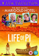 BEST EXOTIC MARIGOLD HOTEL / LIFE OF PI (UK) DVD