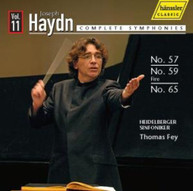 HAYDN HEIDELBERG SYMPHONY ORCHESTRA FEY - SYMPHONIES 11 CD