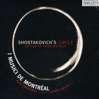 SHOSTAKOVICH USTVOLSKAYA - SHOSTAKOVICH'S CIRCLE (IMPORT) CD