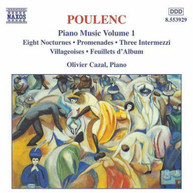 POULENC /  CAZAL - PIANO MUSIC 1 CD