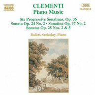 CLEMENTI /  SZOKOLAY - PIANO MUSIC CD