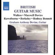 GRAHAM ANTHONY DEVINE - BRITISH GUITAR MUSIC CD