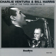 CHARLIE VENTURA & BILL HARRIS - LIVE AT THE THREE DEUCES 2 CD