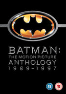BATMAN - THE MOTION PICTURE ANTHOLOGY 1989 - 1997 (UK) DVD