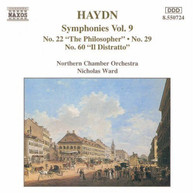 HAYDN /  WARD / NORTHERN CHAMBER ORCHESTRA - SYMPHONIES 22, 29 & 60 CD