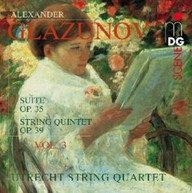 GLAZUNOV UTRECHT STRING QUARTET STERLING - STRING QUARTETS OP. 35 CD