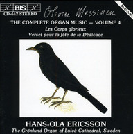 MESSIAEN ERICSSON - COMPLETE ORGAN MUSIC 4 CD