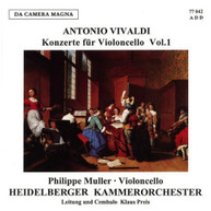 VIVALDI MULLER HEIDELBERGER - KONZERTE FUR VIOLON CELLO 1 CD