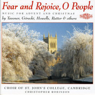 TAVENER HOWELLS ROBINSON - FEAR & REJOICE O PEOPLE CD