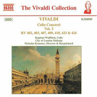VIVALDI /  WALLFISCH / KRAEMER - CELLO CONCERTI 3 CD