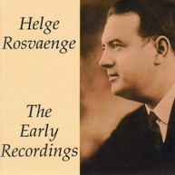 HELGE ROSVAENGE - EARLY RECORDINGS 1 CD