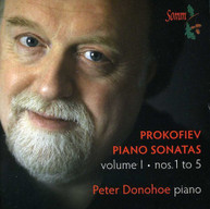 PROKOFIEV PETER - PIANO SONATAS 1 DONOHOE - PIANO SONATAS 1-5 CD