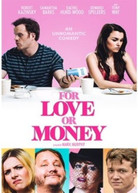 FOR LOVE OR MONEY DVD