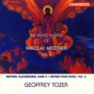 MEDTNER TOZER - PIANO WORKS 5 CD