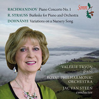 RACHMANINOV TRYON RPO VAN STEEN - PIANO CONCERTO NO. 1 CD