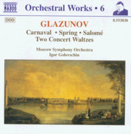 GLAZUNOV - ORCHESTRAL WORKS 6 CD