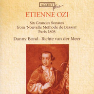 OZI BOND VAN DER MER - 6 GRANDES SONATES FROM NOUVELLE METHODE DE CD