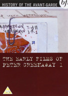 EARLY FILMS OF PETER GREENAWAY VOLUME 1 (UK) DVD