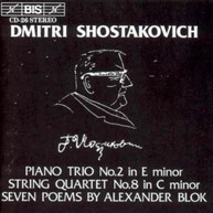 SHOSTAKOVICH DELMAN VOCES INTIMAE STRING QRT - PIANO TRIO 2 IN E CD
