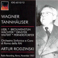 WAGNER BROUWENSTIJN BRUNELLI - TANNHAUSER (OPERA) CD