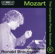 MOZART BRAUTIGAM - COMPLETE PIANO SONATAS 6 CD