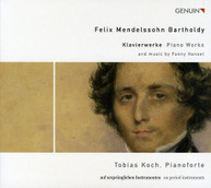 MENDELSSOHN KOCH - PIANO MUSIC CD