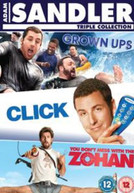 CLICK / GROWN UPS / YOU DONT MESS WITH THE ZOHAN (UK) DVD