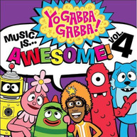 YO GABBA GABBA - MUSIC IS AWESOME 4 CD