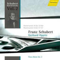 SCHUBERT OPPITZ - PIANO WORKS 2 CD