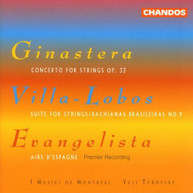 GINASTERA VILLA-LOBOS EVANGELISTA TUROVSKY -LOBOS EVANGELISTA CD