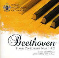BEETHOVEN GALEANI RPO NOWAK - PIANO CONCERTOS 1 & 2 CD