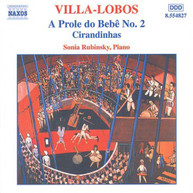 VILLA-LOBOS RUBINSKY -LOBOS RUBINSKY - PIANO MUSIC 2 CD