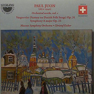 JUON MOSCOW SYMPHONY ORCHESTRA CHRISTOF ESCHER - ORCHESTRAL WORKS 1 CD