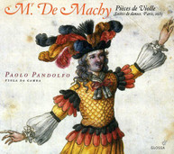 PAOLO PANDOLFO - MR. DE MACHY: PIECES DE VIOLLE CD