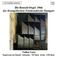W.F. BACH LUTZ - ORGAN MUSIC CD