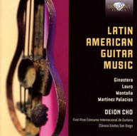 GINASTERA DEION MONTANA CHO - LATIN AMERICAN GUITAR MUSIC CD