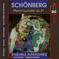 SCHOENBERG KAMMER ZENDER ENSEMBLE AVANTGARDE - PIERROT LUNAIRE CD