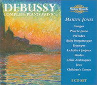 DEBUSSY JONES - PIANO MUSIC CD
