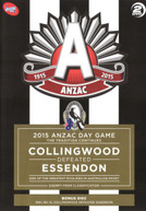 AFL: 2015 ANZAC DAY GAME COLLINGWOOD (2015) DVD