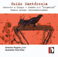 SANTORSOLA RUGOLO PAUL KLEE QUARTET - GUITAR MUSIC CD