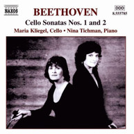 BEETHOVEN /  KLIEGEL / TICHMAN - MUSIC FOR CELLO & PIANO 1 CD