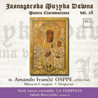 OSPPE LA TEMPESTA BURZYNSKI - MUSICA CLAROMONTANA 28 CD