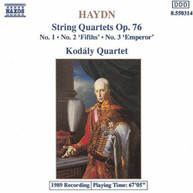 HAYDN / 1 KODALY QUARTET - STRING QUARTETS OP 76 - STRING QUARTETS OP 76, CD